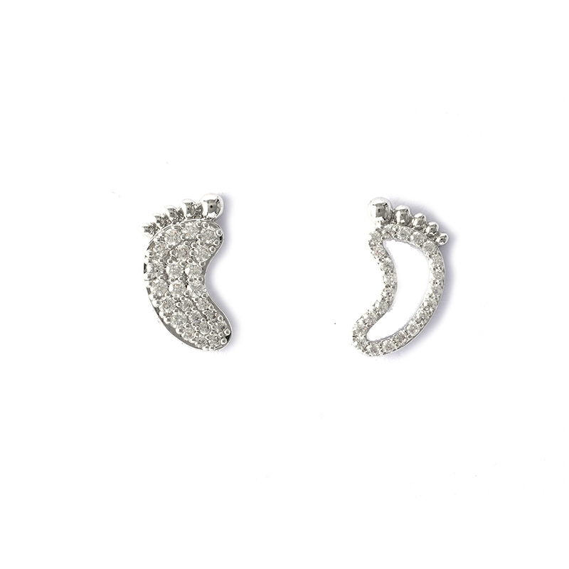 In-stock Footprint Earrings