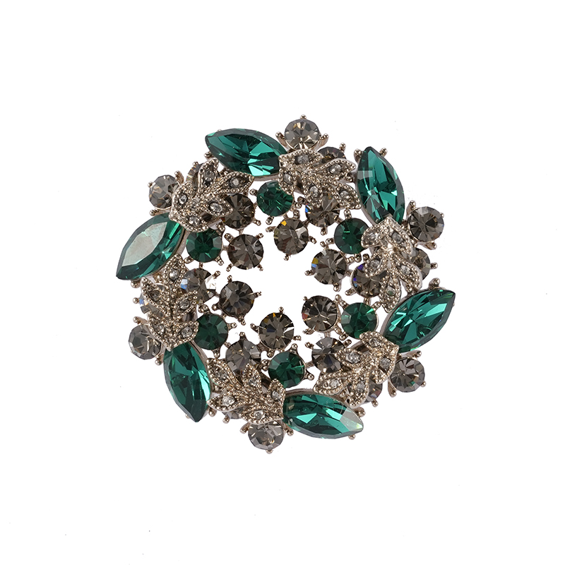Emerald Marquise Brooch $4.1-4.6