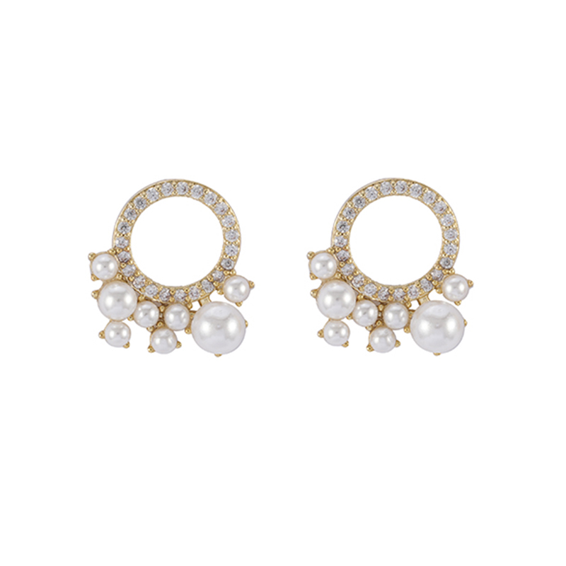 Cz Pearl Studs Available Wholesale Price $1.80