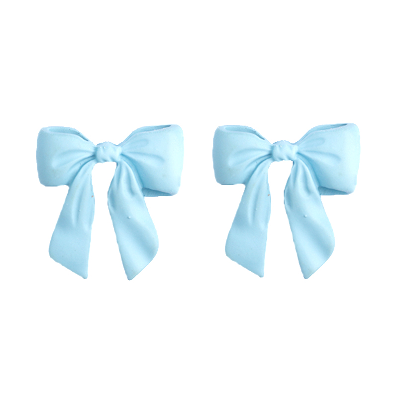Blue Bow Earrings$0.5~1.0