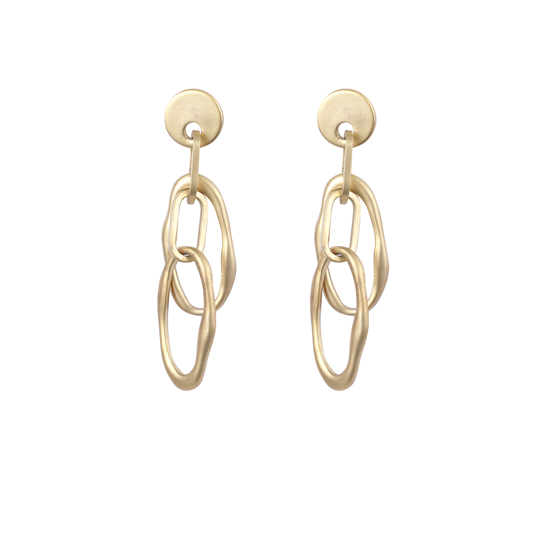 Gold Plated Fashion Earrings 