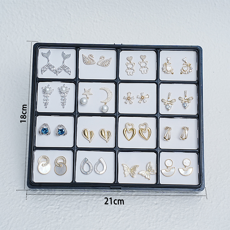 Earring in packing box wholesale BE017-4X4